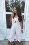 Janzen Striped Jumpsuit