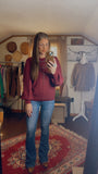 Berkyn Burgundy Top
