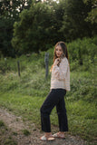 Ledoux Black Barrel Jeans