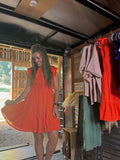 Reagan Red Dress