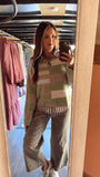Breckyn Brown Stripe Top