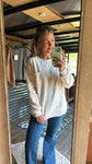 Fallon Cream Crewneck