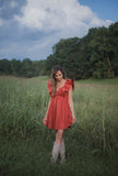 Ronalda Rust Dress