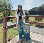 Sammy Ultra High Rise 90's Flare -