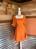 Marita Marigold Dress