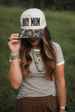Chocolate Brown Stripes Top