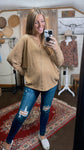 Becky Beige Thermal Top