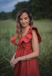 Ronalda Rust Dress