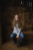 Dove Heather Grey Top