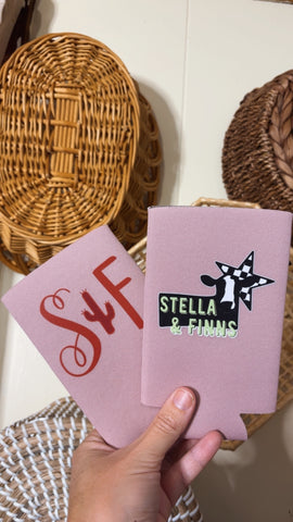 Stella & Finns Checkered Slim Koozie