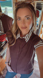 Korie Brown Sweater Vest