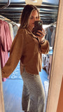 Ava Almond Henley Top