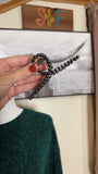 Faux Navajo Pearl Hair Clip