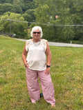 Reba Red Stripe Pants