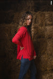 Gemma Ruby Red Top