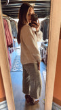 Opie Oatmeal Pullover Top