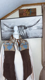 Colorado Sky Aztec Vest (Chocolate)