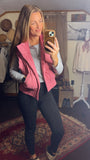Palmer Pink Puffer Vest