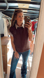 Korie Brown Sweater Vest