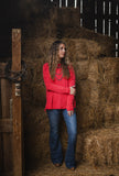 Gemma Ruby Red Top