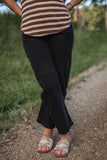 Ledoux Black Barrel Jeans