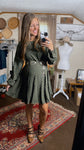 Gentry Green Boho Dress