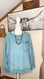 Raegan Sky Blue Pullover