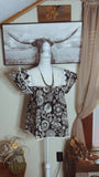 Klein Paisley Top