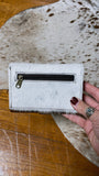 Trina Tri-Fold Genuine Leather & Cowhide Wallet