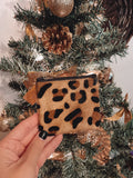 Genuine Cowhide & Leather Zipper Pouch