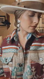 Tammy Triple Concho Earrings