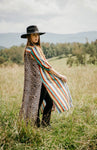 Serape Leopard Duster