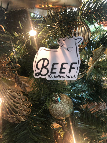 Beef. It's Better Local Sticker