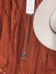 Jayla Turquoise Matrix Necklace