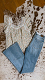 Judy Blue Annalise Full Size Distressed Flare Jeans