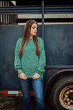 Piper Green Sweater