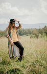 Serape Leopard Duster