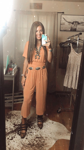 Nora Cropped Jumpsuit