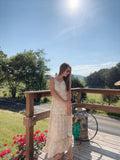 Shaylee Ditsy Floral Maxi Dress